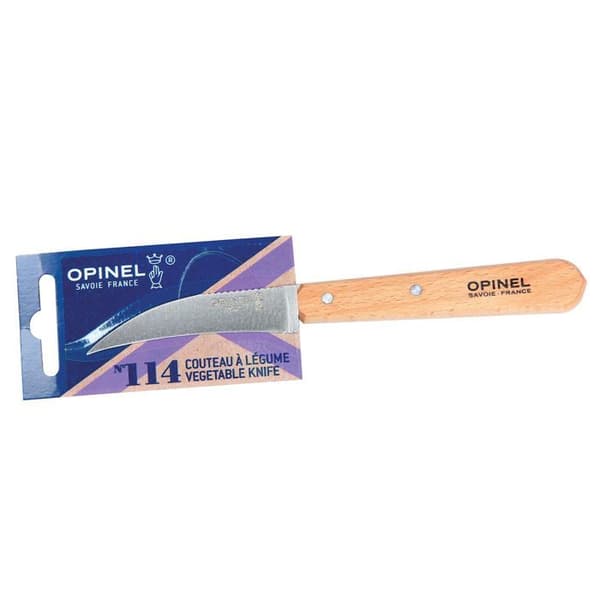 OPINEL N° 113 TANDIG KNIV KNIV KÖKSBORD CAFÉ LUNCH BLÅ BLÅ KÖK KOCK CSK