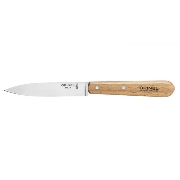 "OPINEL" KONTOR NÂ ° 112 - TRÄHANDTAG AV ROSTFRITT STÅL
