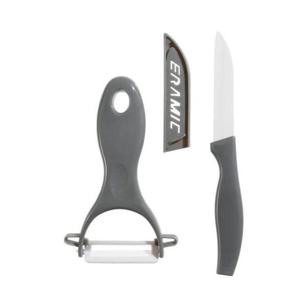 Skrællekniv 5five Simply Smart Grå Keramik 17,5 cm