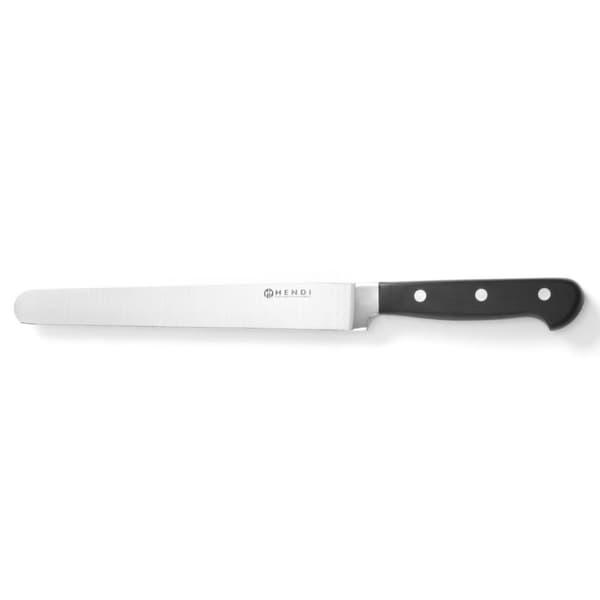 Ammattimainen kinkku- ja lohiveitsi Kitchen Line -teräksestä 215 mm - Hendi 781326