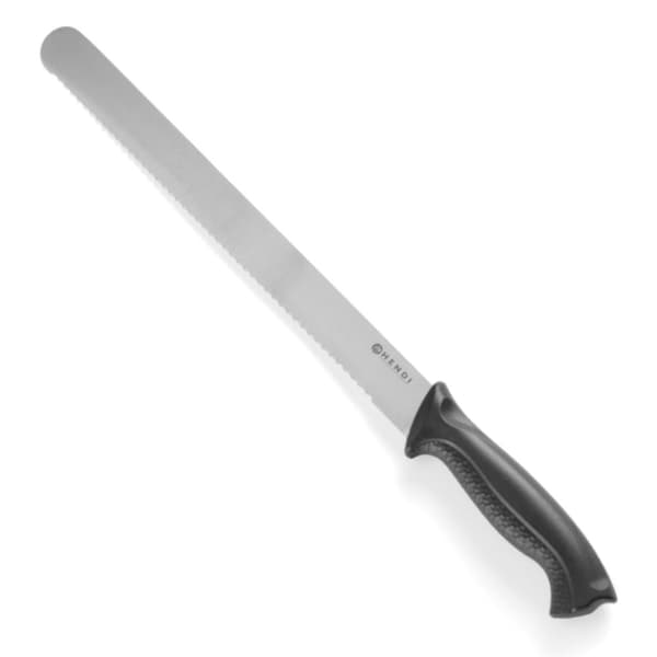 Professionell brödkniv för deg, svart HACCP 300 mm - Hendi 843109