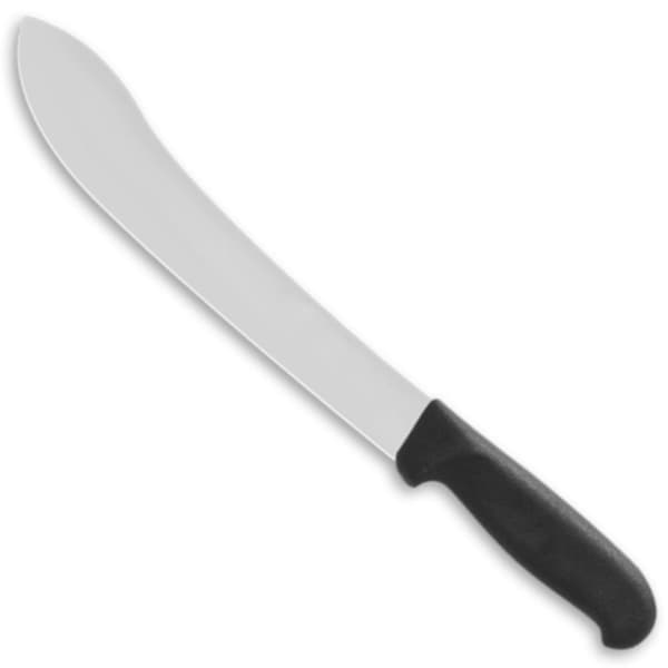 Slaktkniv för urbening och filéning av kött, böjd, 250 mm lång