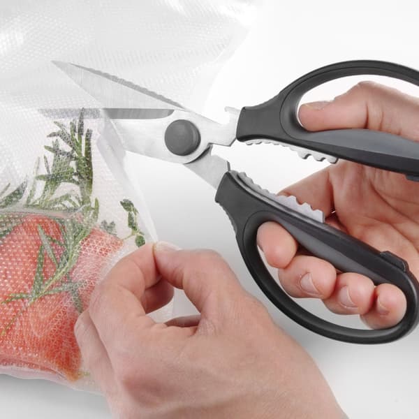 Vikbar kökssax med mjukt handtag + öppnare - HENDI 856284