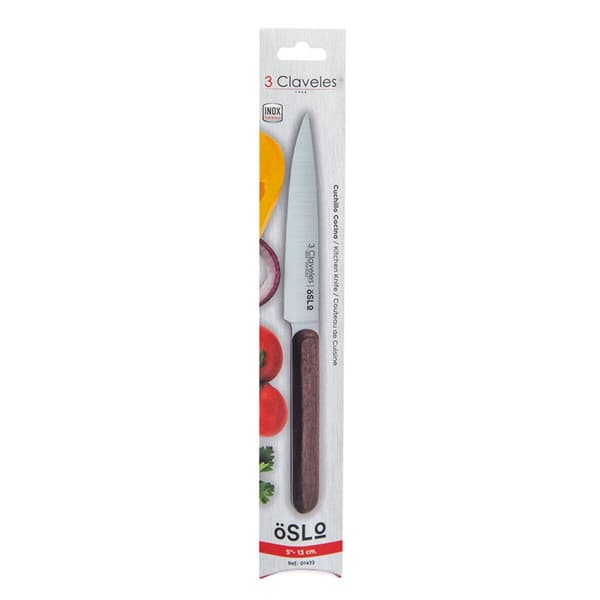 Keittiöveitsi 3 Claveles Oslo Ruostumaton teräs 11 cm 13 cm