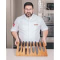 Pikkukuva 2 / 4: Keittiöveitsi Quttin Santoku Black 17 cm (24 osaa)