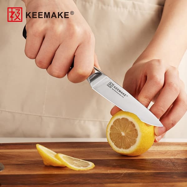 Kokkeknivsæt 3 stk., Premium Rustfrit Stål, Ergonomisk Greb, Rustbestandigt Design