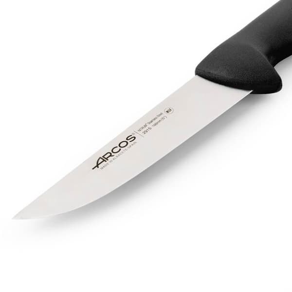 Slaktkniv Arcos Color - Prof 291525 rostfritt stål Nitrum och mango ergonomiskt blad i svart polypropen och blad av