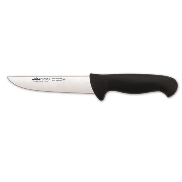 Slaktkniv Arcos Color - Prof 291525 rostfritt stål Nitrum och mango ergonomiskt blad i svart polypropen och blad av