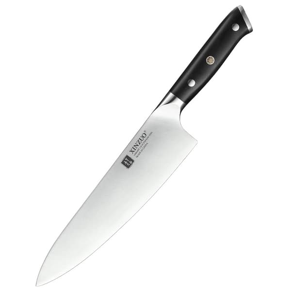 XINZUO Kockkniv, 8,5 tum blad, handtag i ebenholts,Kniv
