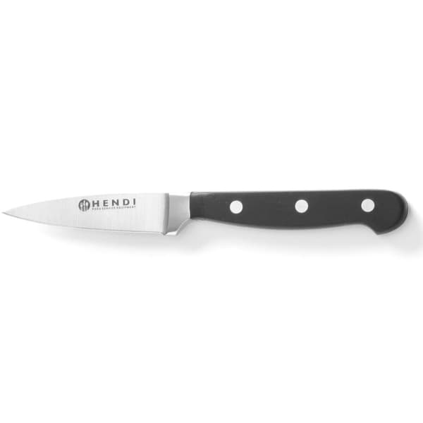 Professionel smedet skrællekniv Kitchen Line 90 mm - Hendi 781395