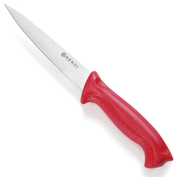 HACCP filékniv för rått kött 300mm - röd - HENDI 842522