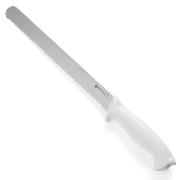 HACCP brødkniv 430mm - hvid - HENDI 843154