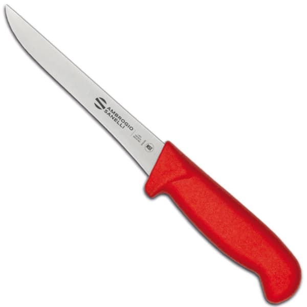SUPRA COLORE HACCP kötturbeningskniv 160/300 mm - röd