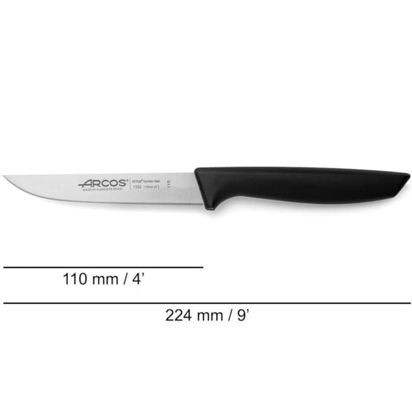 NIZA grøntsags- og frugtkniv, længde 110/225 mm