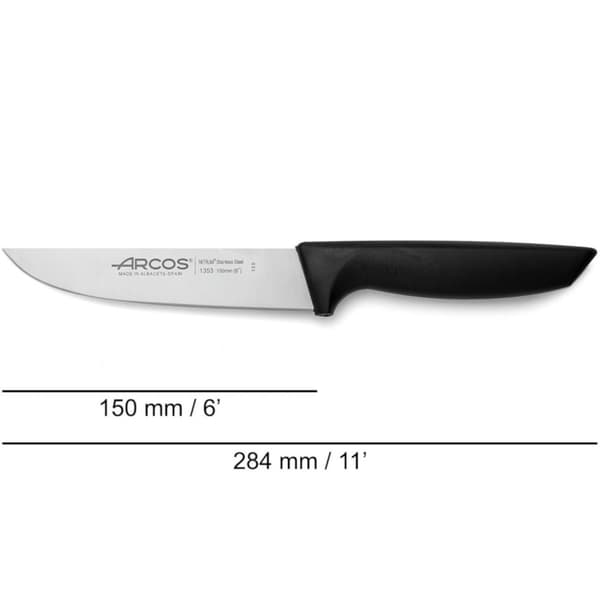Yleiskäyttöinen keittiöveitsi NIZA, pituus 150/288 mm