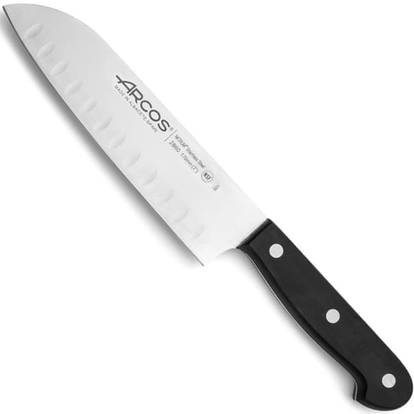 Santoku kniv med kugleslib UNIVERSAL, længde 170/290 mm