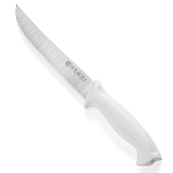 HACCP pallojauhatus juustomeijeriveitsi 230mm - valkoinen - HENDI 842355