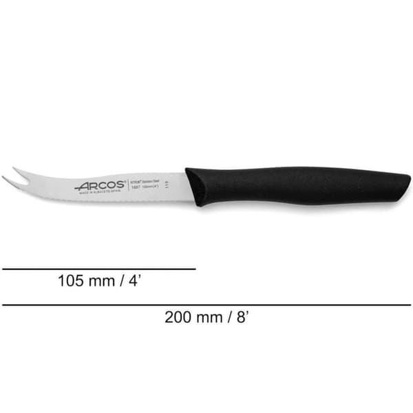 NOVA takket ostekniv, længde 105 mm