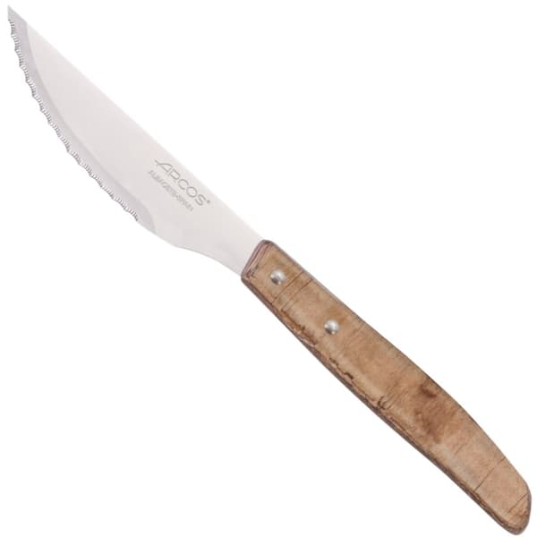 FOREST biffkniv i ljus trä för stekt kött, längd 110/220 mm