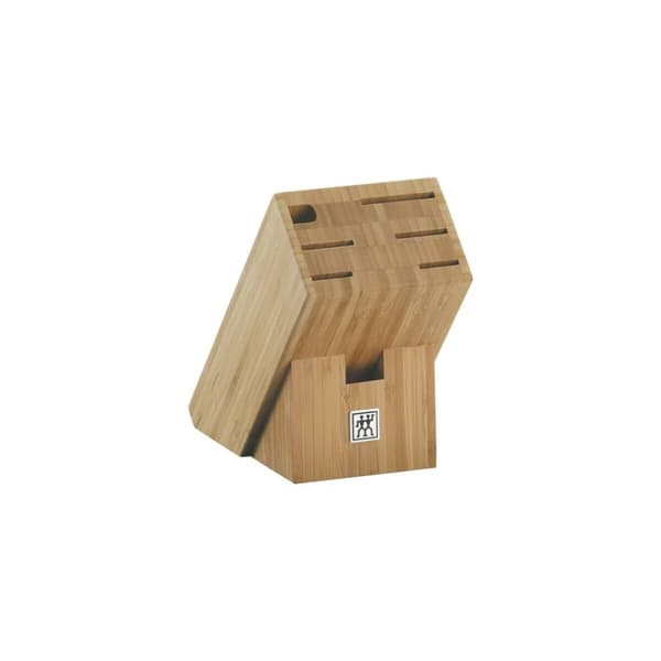 Sæt med køkkenknive og holder Zwilling 35068-002-0 Sort Stål Bambus Rustfrit stål Plastik 7 Dele