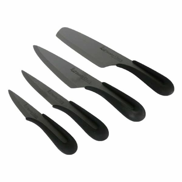 Knivset Santa Clara Keramik 4 Delar Svart 17 cm 17 (2 antal)