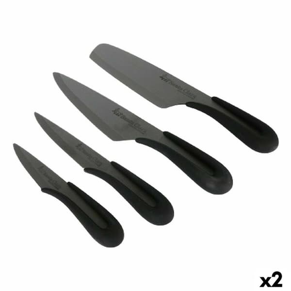 Knivset Santa Clara Keramik 4 Delar Svart 17 cm 17 (2 antal)