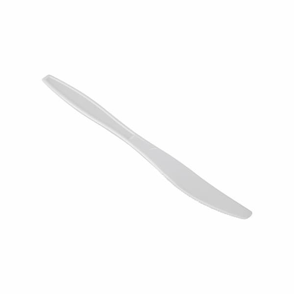 Knivset Algon Återanvändningsbar Vit 10 antal 19,6 cm