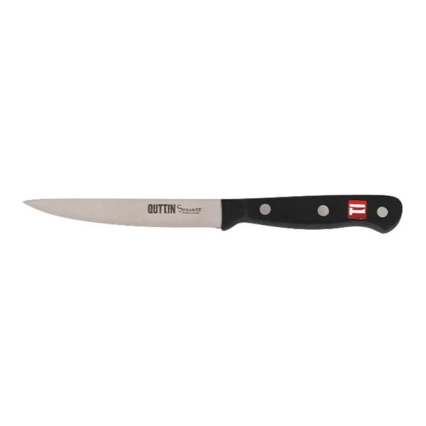 Grönsaksskalarkniv Quttin Svart Silvrig 12 cm (24 antal)