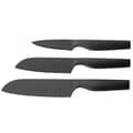 Miniatyrbillede 1 af 6: Sukai Knife Set Black, 3 pieces - Dorre