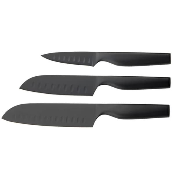 Sukai Knife Set Black, 3 pieces - Dorre