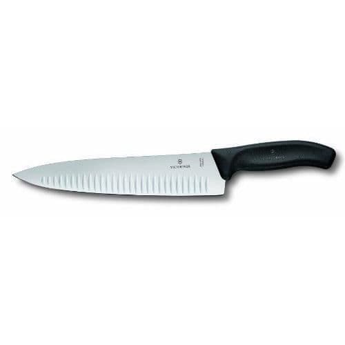 Victorinox 6.8023.25G 25 cm - DEKORATIONSREDSKAP - Skärkniv med bikakefåror, kökskniv Swiss