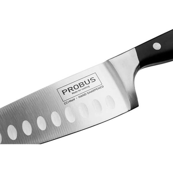 Probus Trinity Kockkniv Stor - Liten Premium Kökskniv Rostfri Universalkniv för