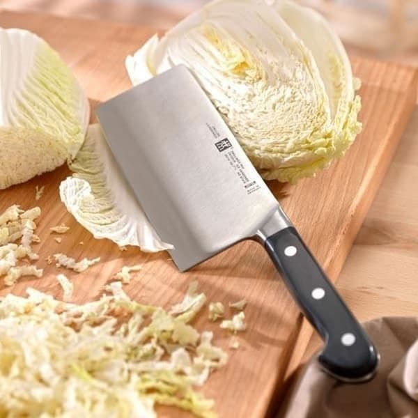 Cleaver kinesisk modell ZWILLING PRO serie blad 18cm Svart