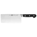 Miniatyrbild 1 av 2: Cleaver kinesisk modell ZWILLING PRO serie blad 18cm Svart