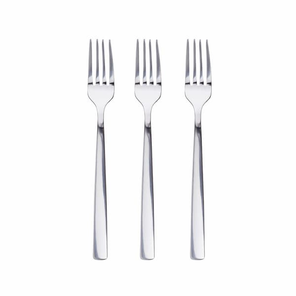 Set med dessertgafflar San Ignacio Earth SG7782 Rostfritt stål Glans (3 antal)