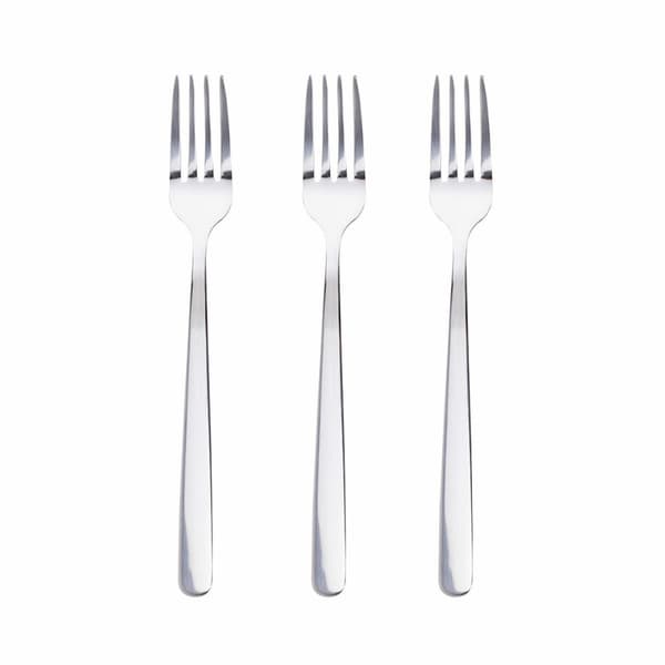 Set med dessertgafflar San Ignacio Root SG7780 Rostfritt stål Matt (3 antal)