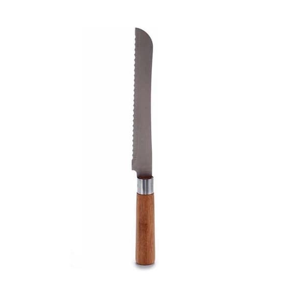 Taggete Knife Kinvara KT116042B Bambus Rustfritt stål 2,8 x 2,5 x 32 cm (12 enheter)