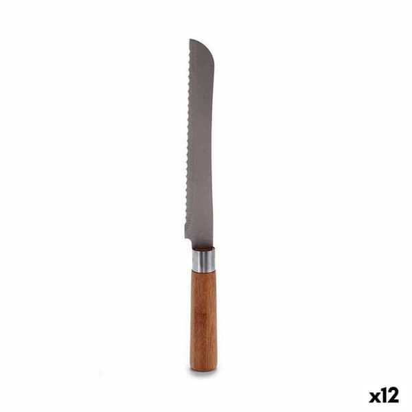 Taggete Knife Kinvara KT116042B Bambus Rustfritt stål 2,8 x 2,5 x 32 cm (12 enheter)