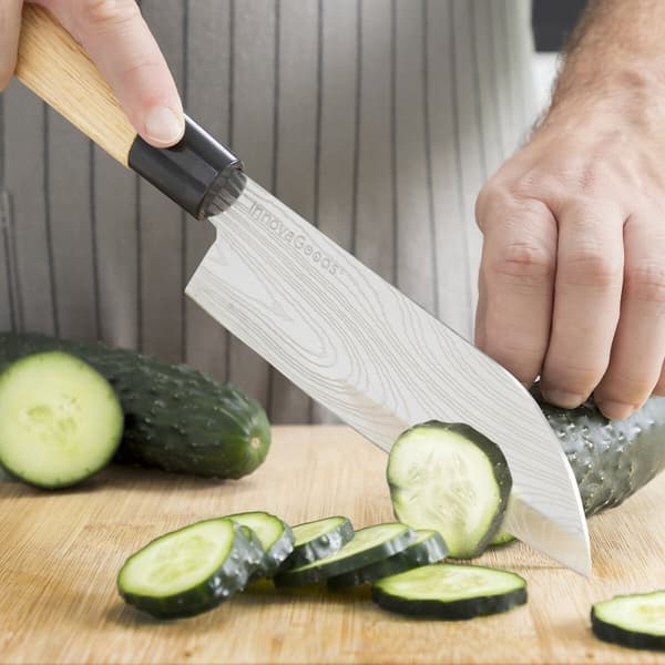Sæt med knive med professionel bæretaske Damas·Q InnovaGoods