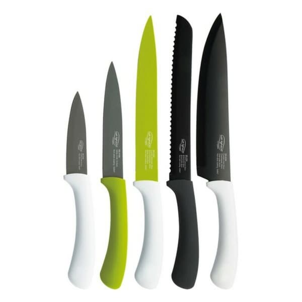 Knivsæt San Ignacio green sg4165 Rustfrit stål Grå