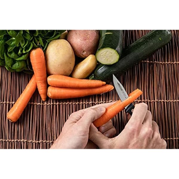 Kuorimaveitsi Arcos Universal Ruostumaton teräs Musta 7,5 cm