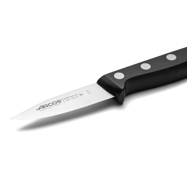 Kuorimaveitsi Arcos Universal Ruostumaton teräs Musta 7,5 cm