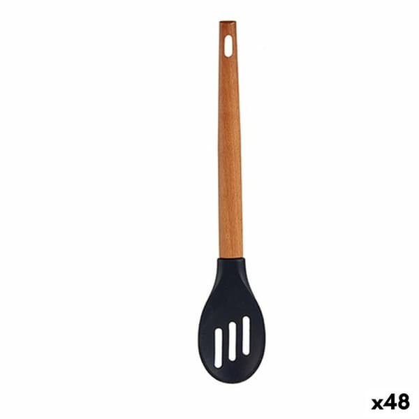 Kauha Kinvara HW418869 Musta Silikoni pyökki 6 x 1,8 x 30,5 cm (48 osaa)