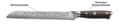 Miniatyrbillede 10 af 11: Kohersen Elegance Ebony Wood brødkniv 22,9 cm