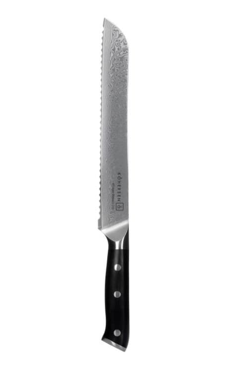 Kohersen Elegance Ebony Wood brødkniv 22,9 cm