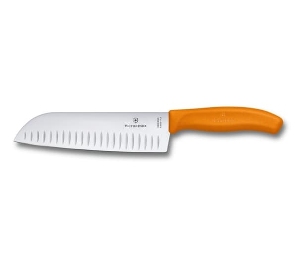Victorinox SwissClassic, Husholdningskniv, Rustfritt stål, Rustfritt stål, Oransje, Plastikk, 108 g