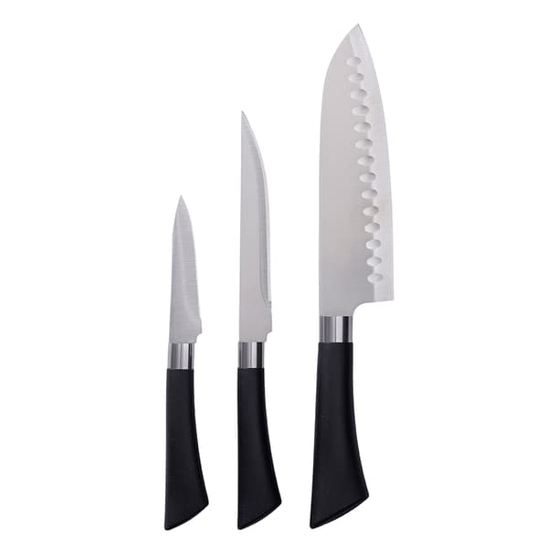Knivset med 3 köksknivar