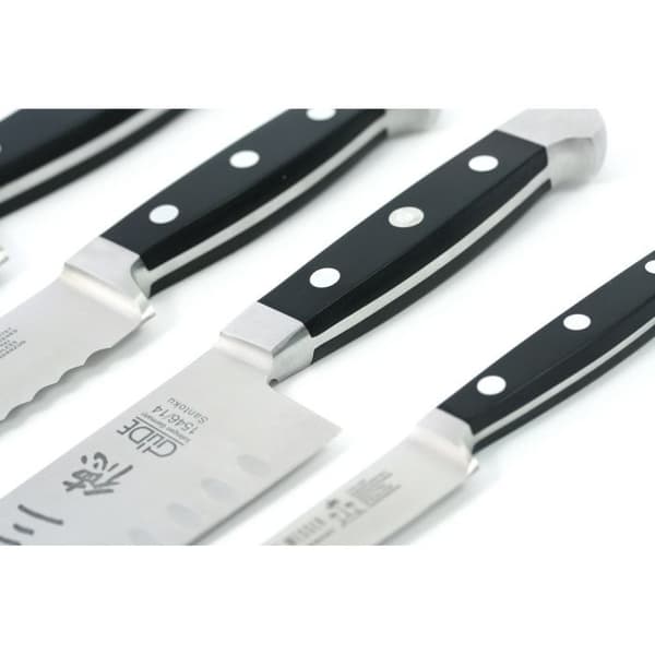 Kniv - GUDE - Santoku honeycomb 18cm - handsmidd