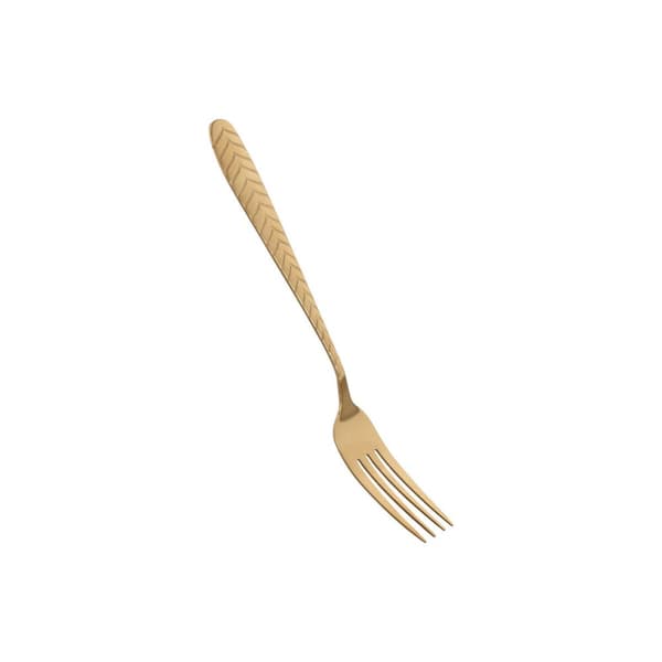 Bestick Home ESPRIT Gyllene Rostfritt stål 2 x 0,4 x 22,5 cm 16 Delar