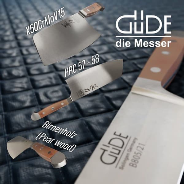 Güde kökskniv - B742/16 - Alpha Kockkniv 16cm Chai Dao Poirier